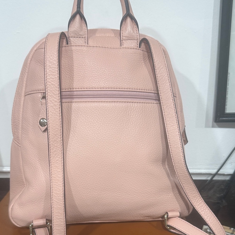 Karl Lagerfeld Quilted Paris
Backpack in Pink/Bisque - Picture 6 of 7